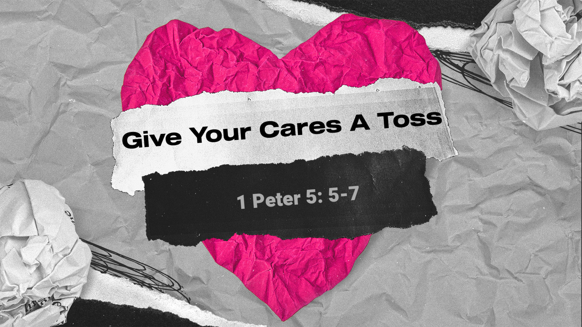 Give Your Cares A Toss