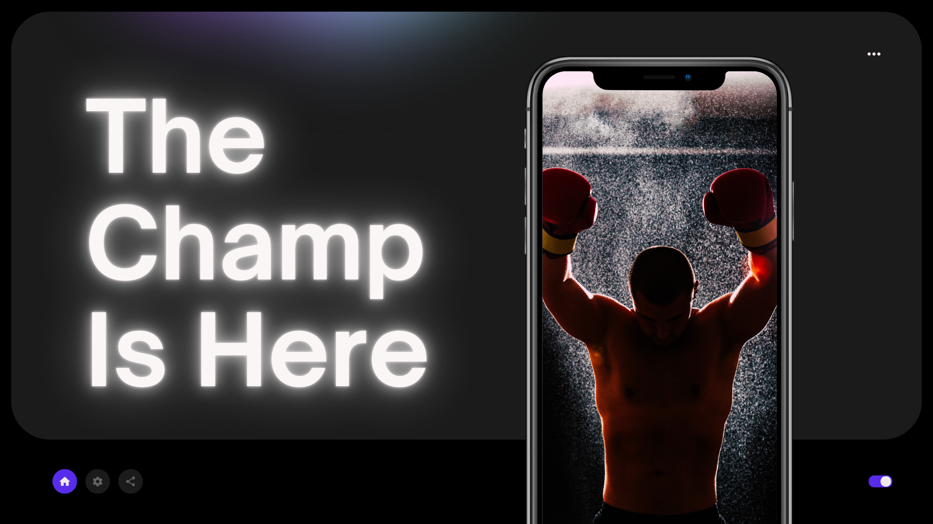 A Call To Worship: The Champ is Here